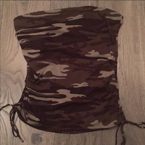 Express camouflage tube top